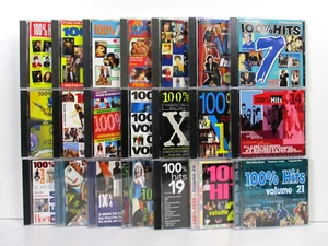 100% Hits, Vol. 1 - 21 Huge Collection Iconic Series of Pop, Rock, Hip Hop Music - Picture 1 of 11