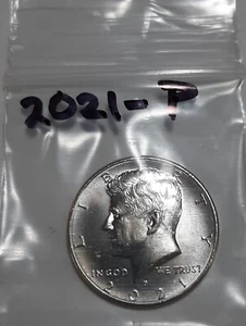 2021-P Kennedy Half Dollar. - Picture 1 of 1