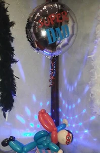 ☆Fathers Day Balloon☆ ☆SuperDad☆Hero☆Balloon in a Box - Picture 1 of 3