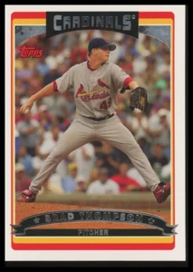 2006 Topps #498 Brad Thompson St. Louis Cardinals - Picture 1 of 1