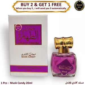 1 x caramelle muschiate 20 ml olio profumo arabo tahara aqeeq مسك الطهارة كاندي OFFERTA - Foto 1 di 4