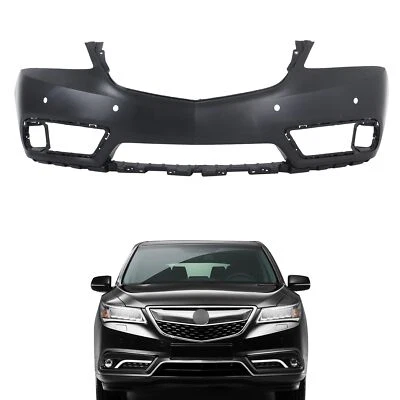 Cubierta de parachoques delantero con sensor y orificios de luz antiniebla AC1000184 para 14-16 Acura MDX Foto 1 de 4