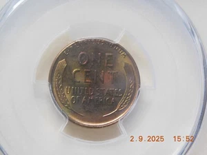 1954-S Lincoln Wheat Cent PCGS MS66+RB. Good strike on this excellent Gem BU - Picture 1 of 6