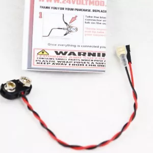 ✅ Connettore batteria di ricambio 9 Volt saldature EMG connessione rapida clip 9 V - Foto 1 di 3