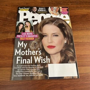 People Magazine October 7, 2024 The Late Lisa Marie Presley ~ Diddy's Downfall - Imagen 1 de 18