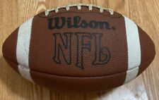 RARE Vintage Wilson NFL National Football League AFC NFC Leather F1445 USA Made