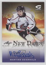 2016 Leaf Genesis New Dawn Purple /15 Martins Dzierkals #ND-MD1 Auto