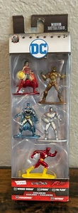 NEW Nano Metalfigs DC COMICS Wonder Woman Cyborg Batman Flash Parademon NIP - Picture 1 of 10