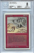 MTG Unlimited Rock Hydra BGS 8.0 (8) NM-MT Card Magic WOTC 4162