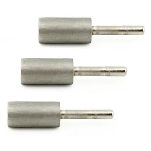 3Pcs Diamond Rotary Burrs 10-14mm Cylinder Head Grinding Bit Cylindric Grit 1000 - Picture 1 of 9