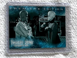 1999 Rittenhouse The Twilight Zone Premiere Promo Card #P-1 NM - Picture 1 of 2