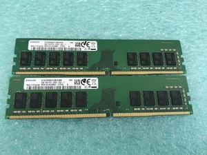 Samsung 16GB (2 x 8GB) M391A1K43BB2-CTDQ PC4-2666V DDR4 ECC Niebuforowana pamięć RAM - R455 - Zdjęcie 1 z 3