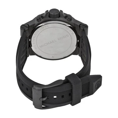 Michael Khors  Quartz Black Rubber Watch T-MC - Image 1 of 4