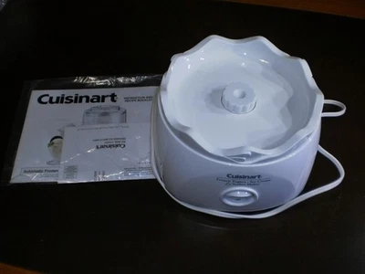 Cuisinart Frozen Yogurt Ice Cream Maker ICE-20  Replacement Base and Motor - Image 1 of 4