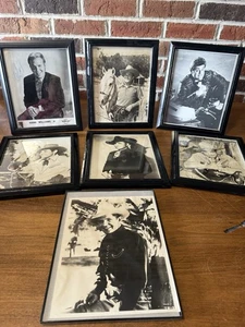 Lote de fotos vintage de vaqueros del oeste + impresiones promocionales firmadas por Hank Jr y Jay Leno - Imagen 1 de 24