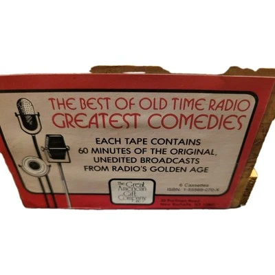 The Best of Old Time Radio Greatest Comedies - Collection of 6 Cassettes w/Case - Image 1 of 4
