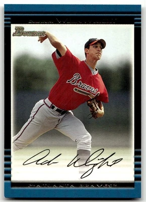 2002 Bowman #239 Adam Wainwright Atlanta Braves ROOKIE SEM RESERVA! Estado quase perfeito - Imagem 1 de 2