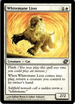 MTG Whitemane Lion NEARMINT NM / Magic The Gathering : Planar Chaos - Image 1 of 2