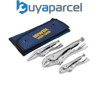 IRWIN Vise-Grip TVG73 TVG73 Locking Pliers Set, 3 Piece VISTVG73 - Image 1 of 3