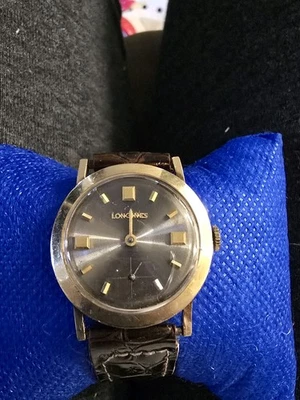 14 K Gold Mistery Hand 复古自动引线表带手表 — 第 1/3 张图片