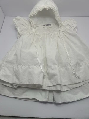 Conjunto de 3 vestidos de bautizo de bebé años 60/70 de colección Foto 1 de 4