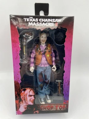 Figura de acción NECA Chop Top Texas Chainsaw Massacre 50 aniversario nueva Foto 1 de 4