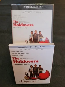 The Holdovers (4K UHD + Blu-ray) w/ Slipcover Brand New Sealed Ships Free - Picture 1 of 15