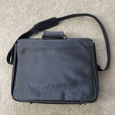 Bolso de Mano Grande Gris Mary Kay Consultor Viaje Estuche de Almacenamiento de Maquillaje Organizador Foto 1 de 4