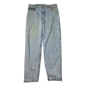 Jeans Levi’s De Colección Años 80 550 Calce Relajado Pierna Cónica EE. UU. Lavado a la Piedra DEFECTUOSOS Para Hombres 38x32 - Imagen 1 de 8
