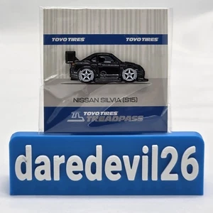 2025 LEEN CUSTOMS x TOYO TIRES Nissan Silvia S15 SEMA Show Enamel Pin - Picture 1 of 2