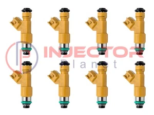 Set of 8 DENSO 0480 fuel injector 2007-2009 Jaguar XK 4.2L 6R83-AD Genuine OEM - Picture 1 of 5