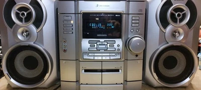 Sony MHC-RG110 Mini Stereo HiFi System 3 Disc CD Player Changer FM Radio Tape - Image 1 of 4
