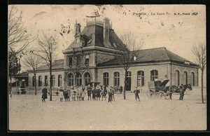 CPA Pantin, La Gare 1914 - Picture 1 of 2