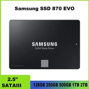 2.5"SAMSUNG SSD 870 EVO 128GB 250GB 500GB 1TB 2TB SATAIII Solid State Drive Lot - Bild 1 von 19