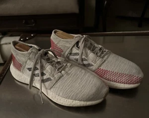 ADIDAS PureBoost Go Clear Running Shoes Mens Size 12.5 Gray White B37805 - Picture 1 of 5