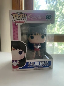 Funko Pop! Animation Sailor Moon Sailor Mars #92 Vinyl Figur Anime - Bild 1 von 4