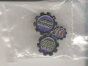 NEW McDonald Crew Go Go Gadget Promo Movie Release Lapel/Hat/Shirt Pin Free Sh - Bild 1 von 4