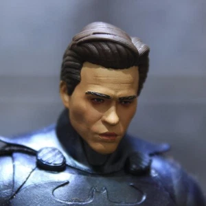 1/12 Custom DC Multiverse Batman Val Kilmer Bruce Wayne Unmasked Head Sculpt - Picture 1 of 4