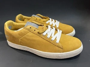 Puma Clyde x Undefeated Luxe 2 Yellow Olive Whisper White Trainers Us Men 9 DS - Picture 1 of 8