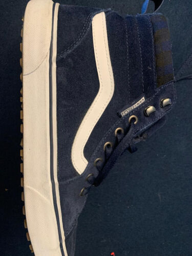 Scarpe sneakers casual Vans uomo Sk8 Hi 721356 blu taglia 9 ecc condizioni Spedizione gratuita