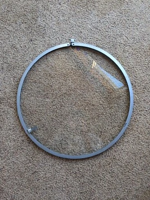 17-In Diameter Glass Porthole Insert, barrel cover - Image 1 of 4