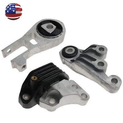 New 3Pcs Motor Mounts for Jeep Renegade 1.4L 2015 2016 2017 2018 - Image 1 of 4