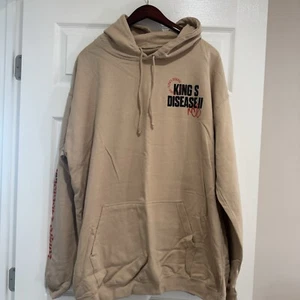 NASIR JONES KING’S DISEASE II SUMMER MEN SWEATSHIRT HOODIE SIZE XXL NEW NWOT - Picture 1 of 4