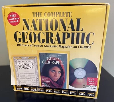 The Complete National Geographic Magazine 108 Years on CD-ROM - Image 1 of 4