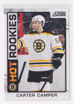 2012-13 PANINI SCORE HOT ROOKIES INSERT CARTER CAMPER #513 BOSTON BRUINS - Image 1 of 2