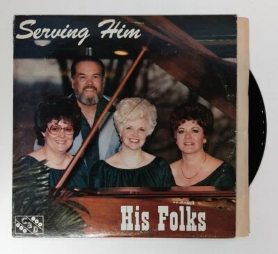 His Folks: Serving Him - Gospel - Vinyl 12" 33 RPM - Image 1 of 4