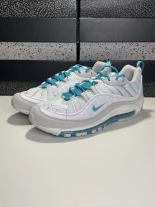 New Nike Air Max 98 "White Teal Nebula" 640744-109 Men's Size 10.5 Shoes RARE - Picture 1 of 5