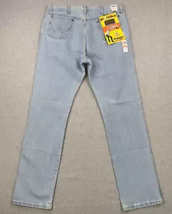 Wrangler Jeans Mens 40x36 Light Wash 13MWZ Cowboy Cut Western Rodeo Work Cotton - Picture 1 of 13
