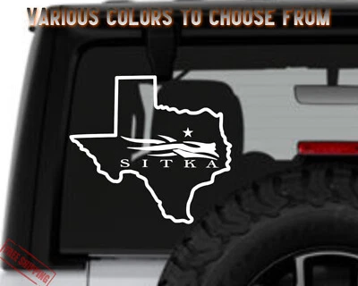 Sitka Texas 5” Vinyl Decal Sticker Hunting Tactical Shooting Camo Gear Elk Deer - Image 1 of 3