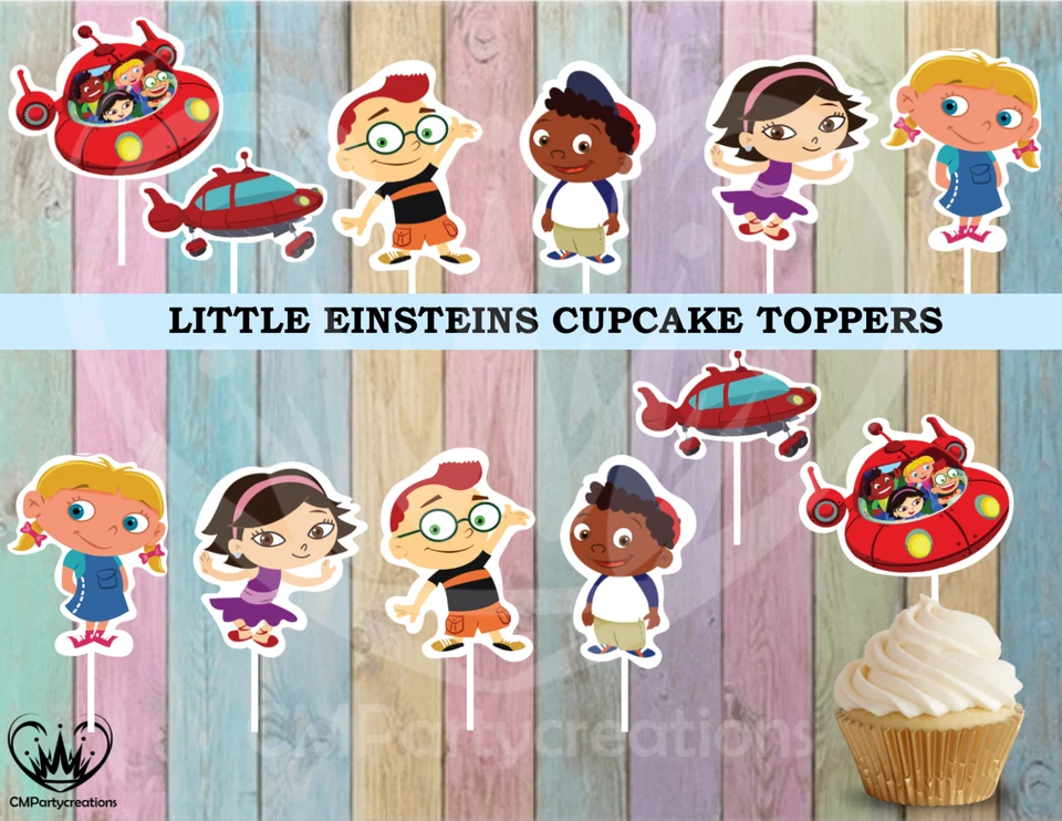 Little Einstein's Cupcake Toppers - Image 1 of 1